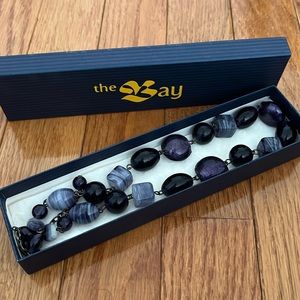 Amethyst Bead Necklace